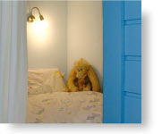 Schlafbutze in der Ferienwohnung Leuchtturm