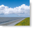 Am Deich, direkt an der Nordsee